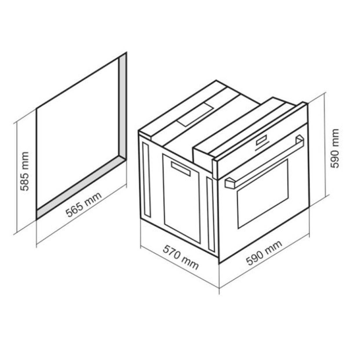 فر برقی و گازی DF-660 داتیس