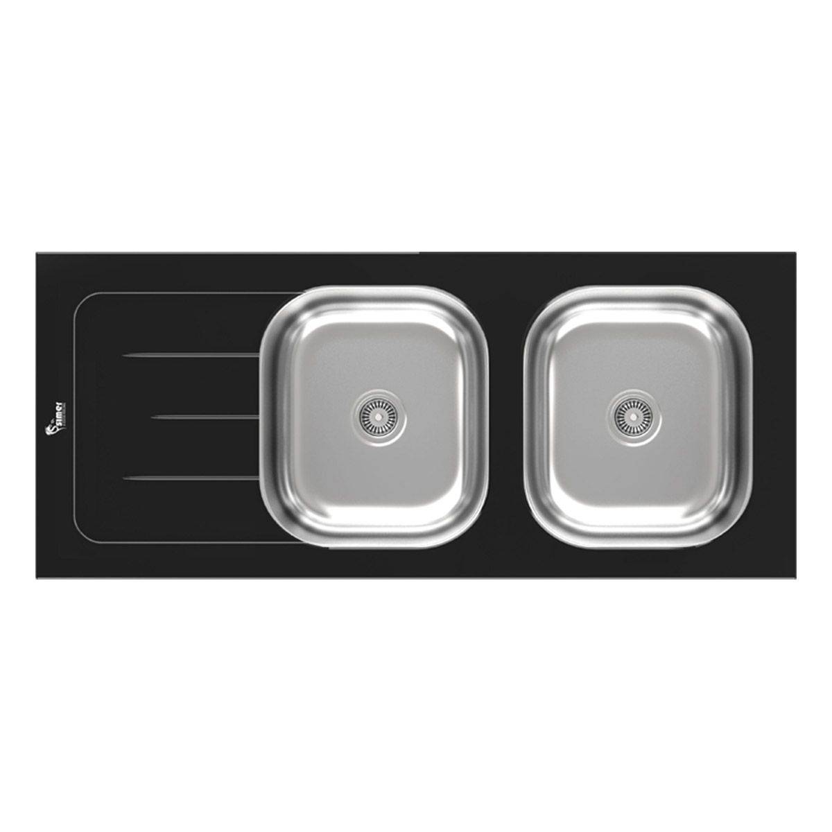 سینک شیشه ای SG-120 B سیمر