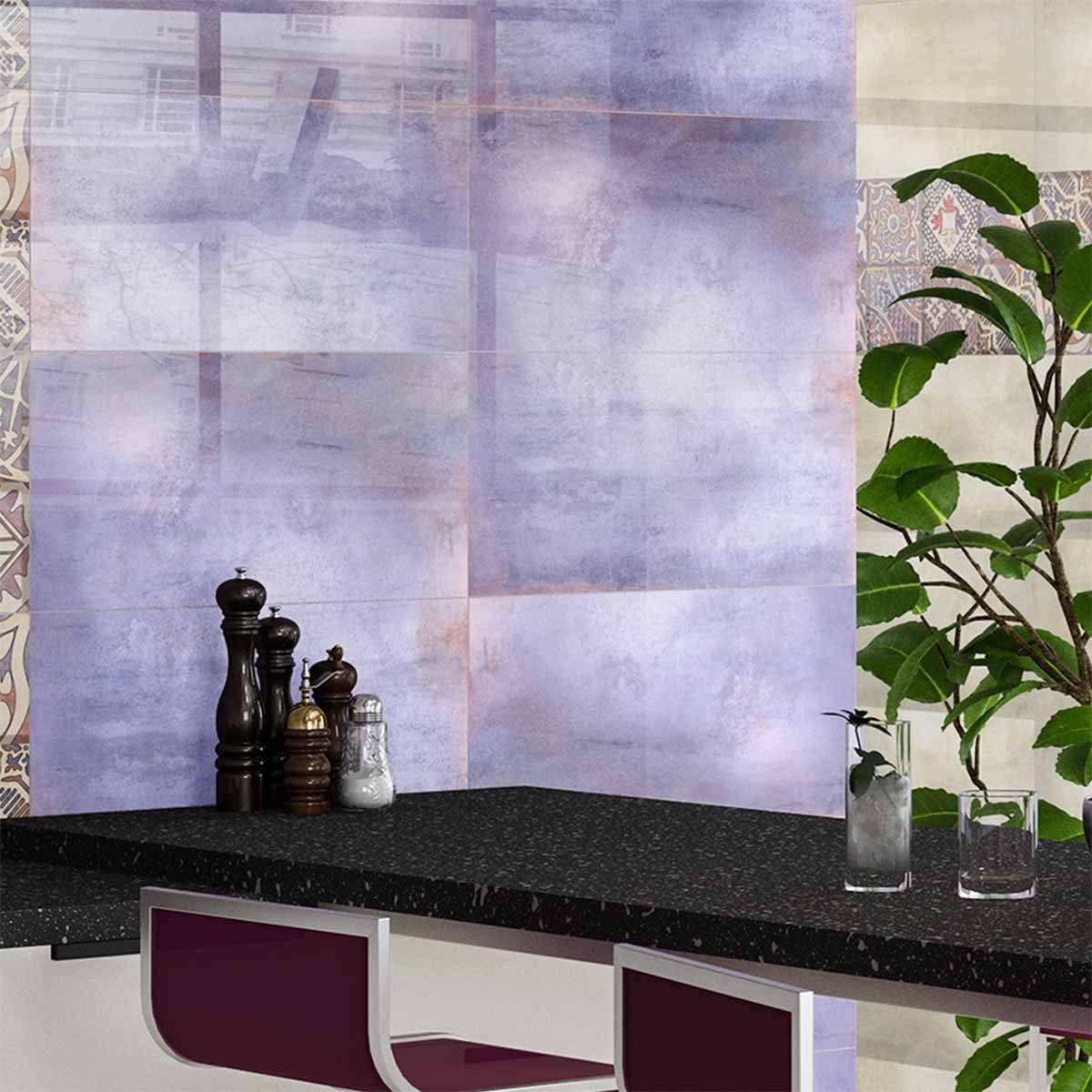 کاشی پانارا ساده بنفش پارس اسپان