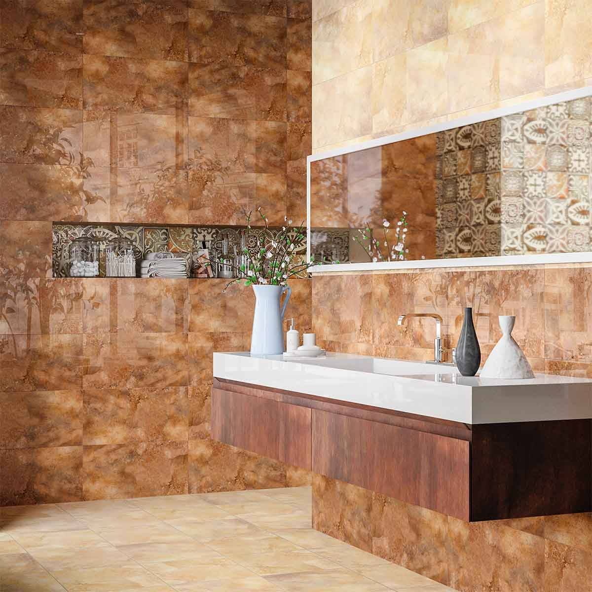 کاشی وگاس قهوه ای پارس اسپان