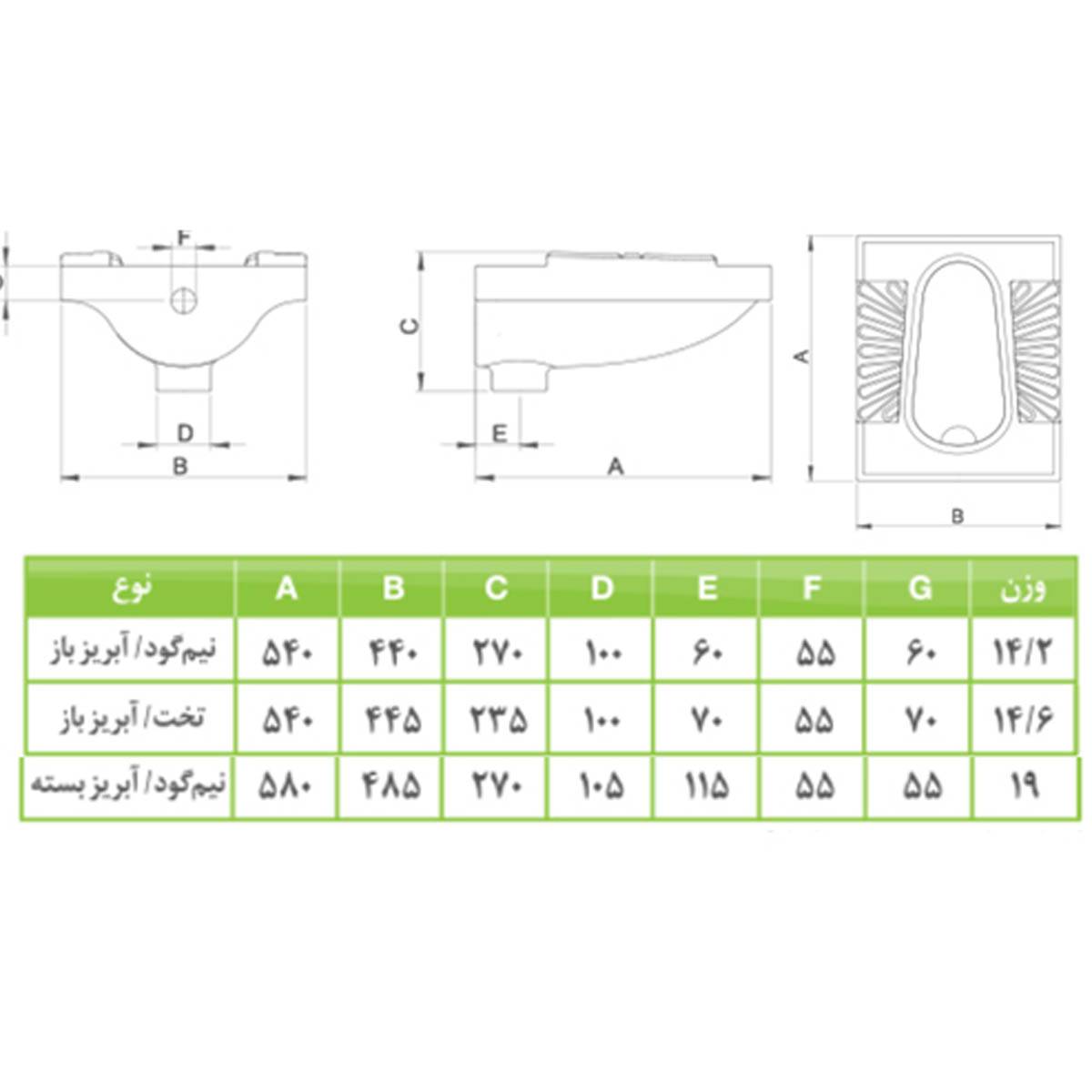 توالت زمینی اریکا چینی کرد