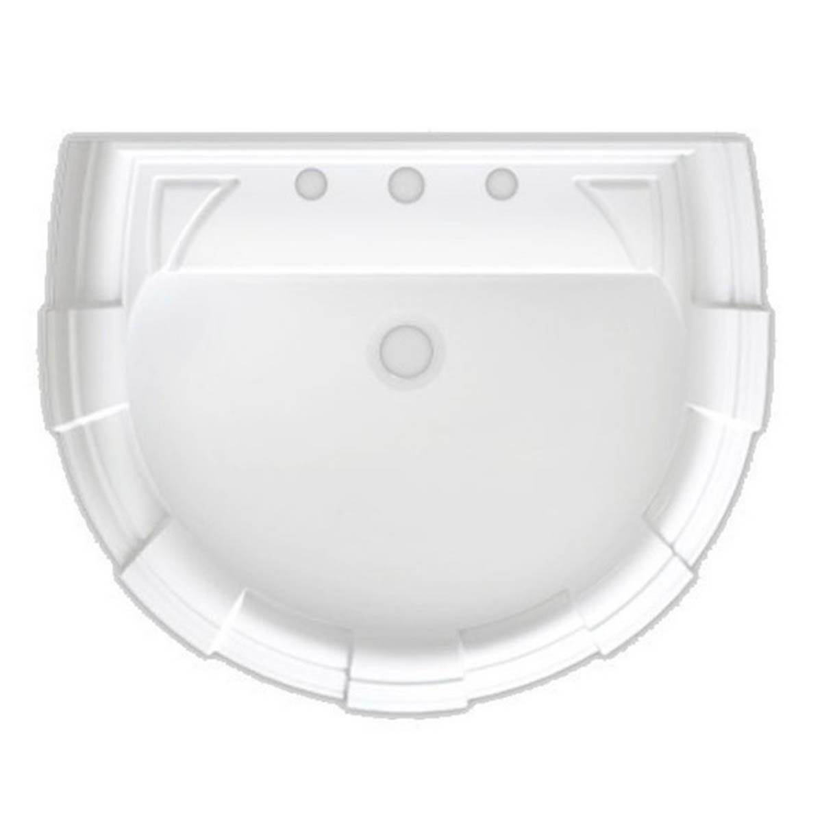 روشویی پایه دار اشال چینی کرد