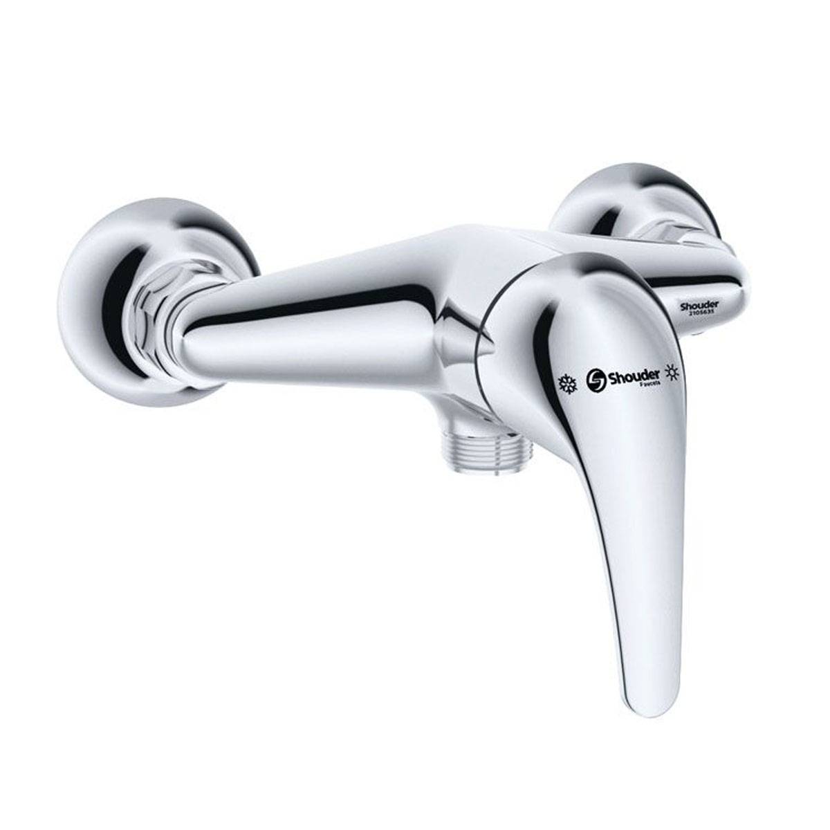 شیر توالت اطلس کروم شودر