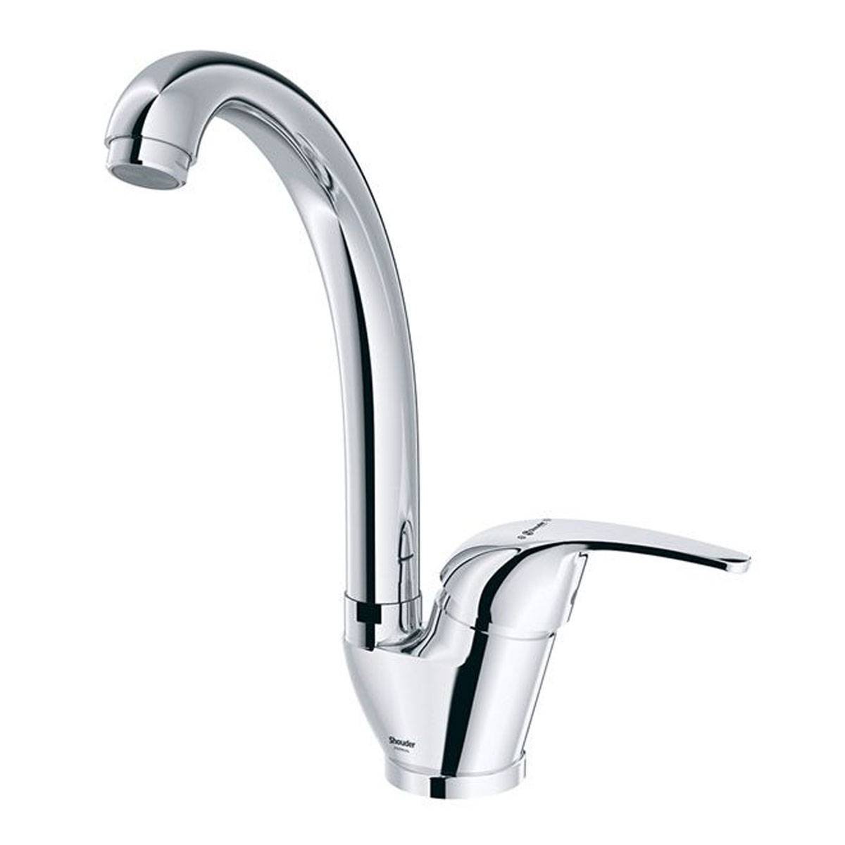 شیر آشپزخانه اطلس کروم شودر