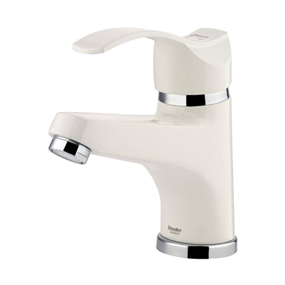 شیر روشویی اپال شیری کروم شودر