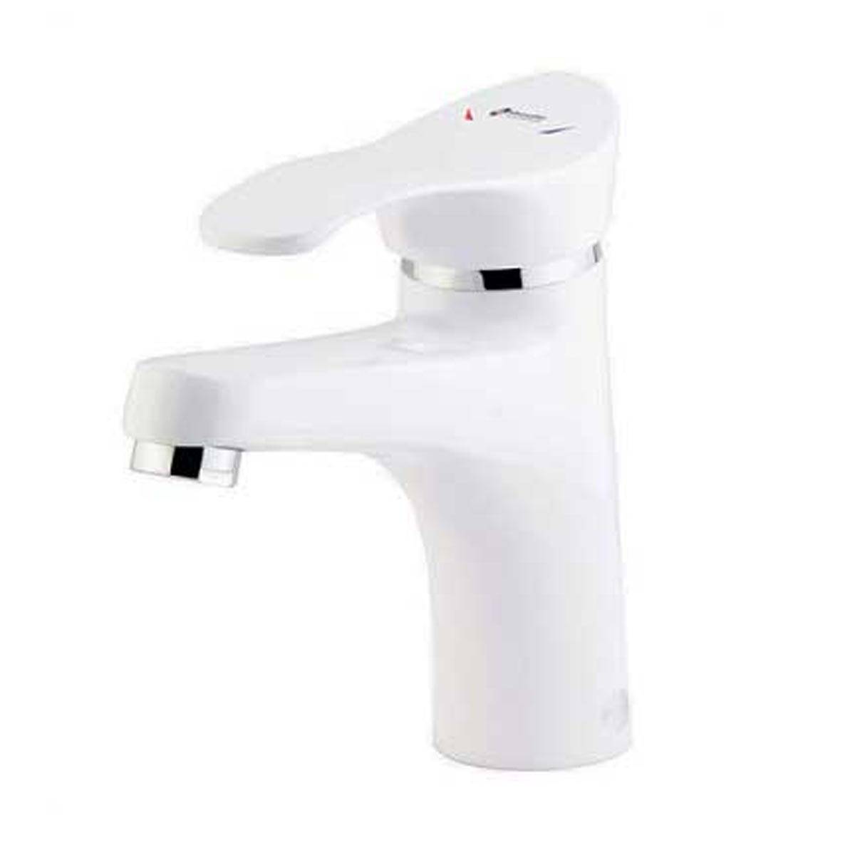 شیر روشویی لرد سفید کروم شودر