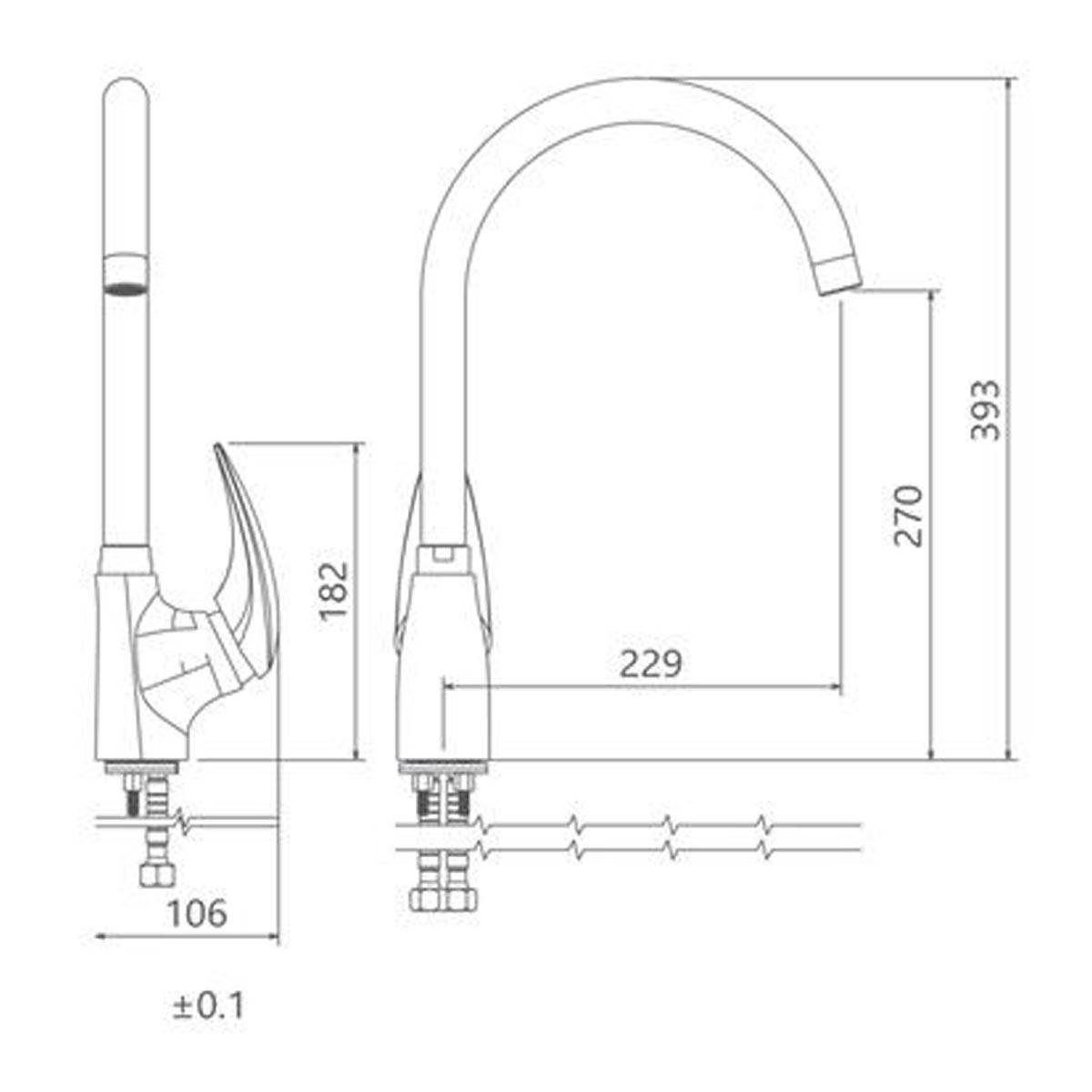 شیر آشپزخانه سنیور شیری طلایی شودر