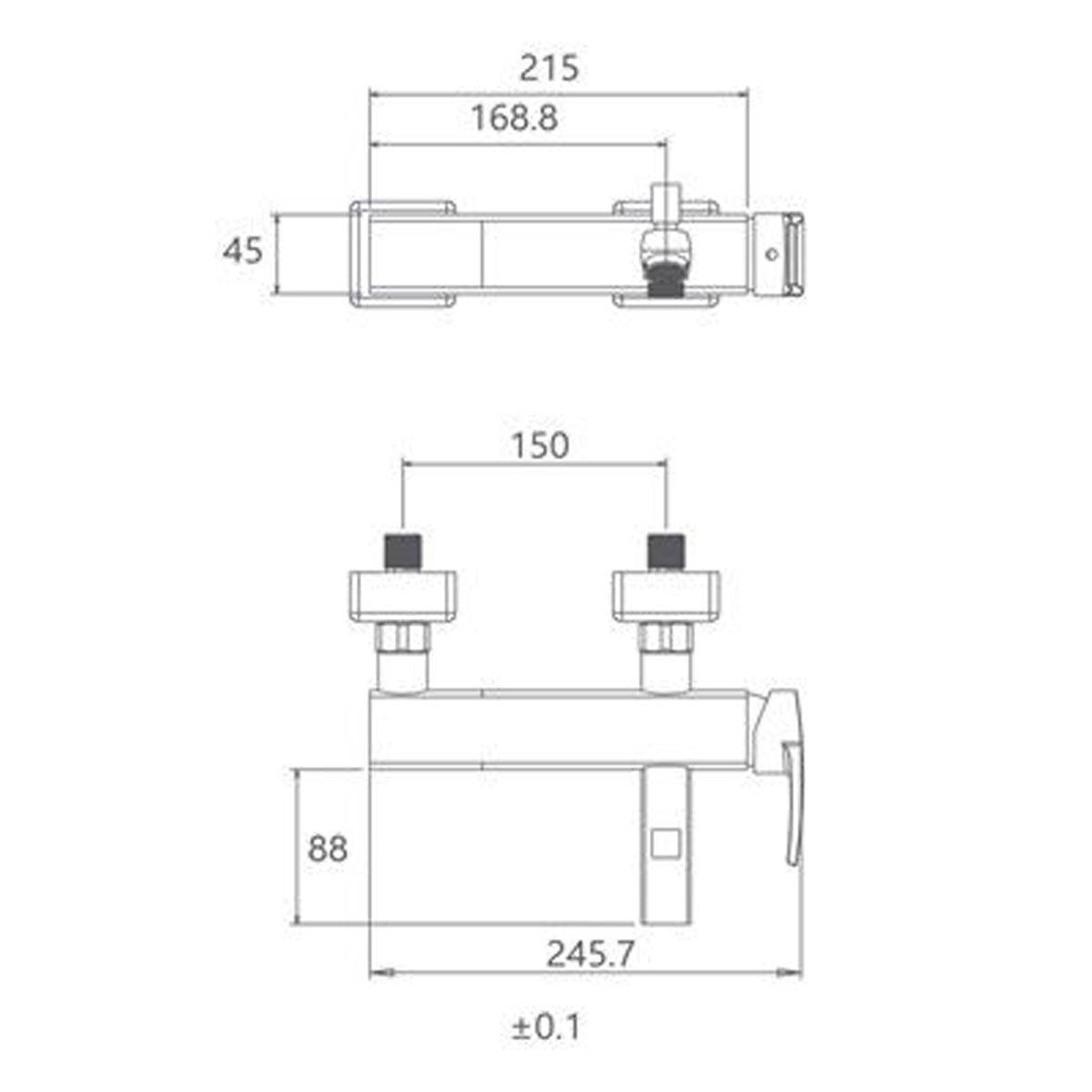 شیر حمام یونیک پلاس شیری طلایی شودر