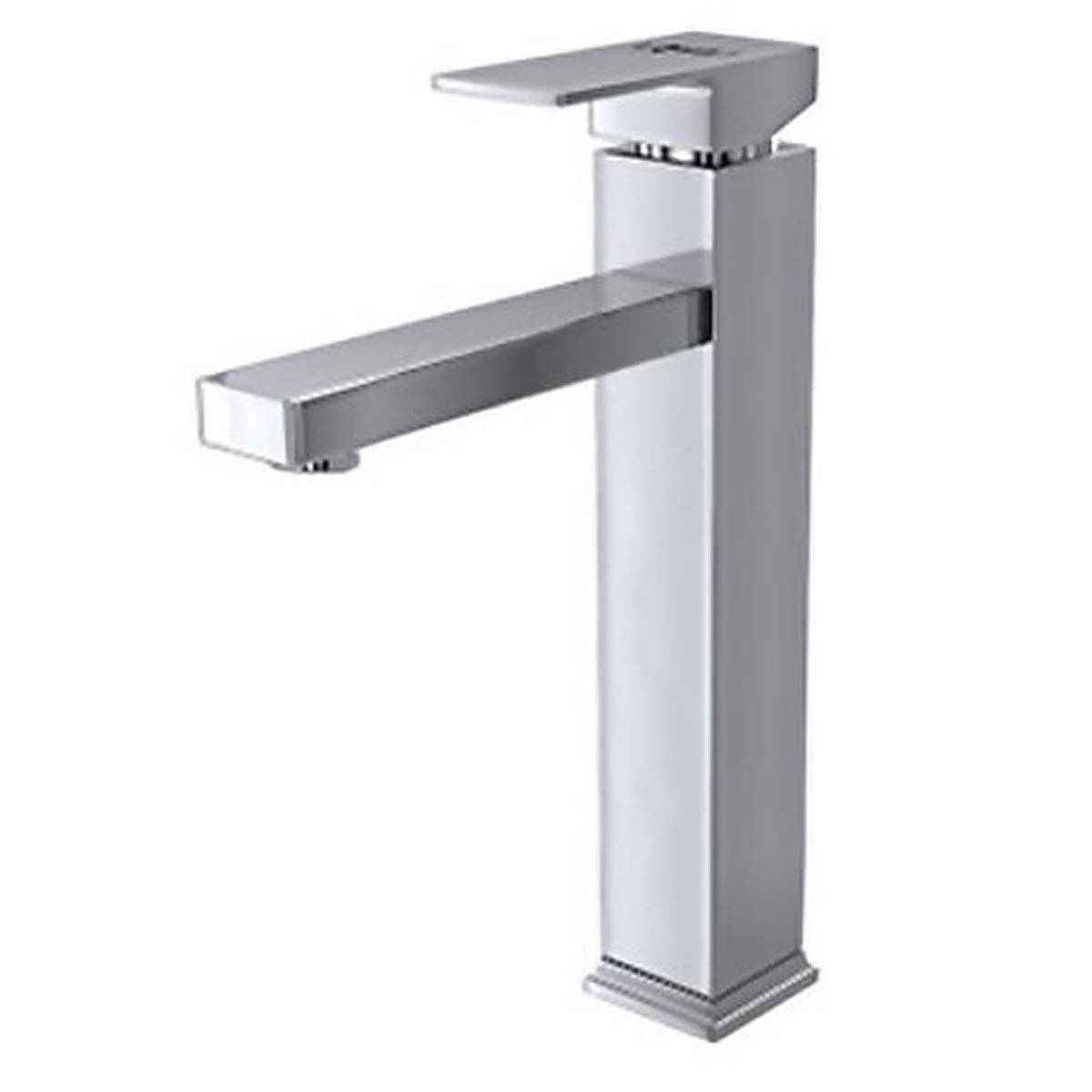 شیر روشویی پایه بلند اروپا کروم شودر