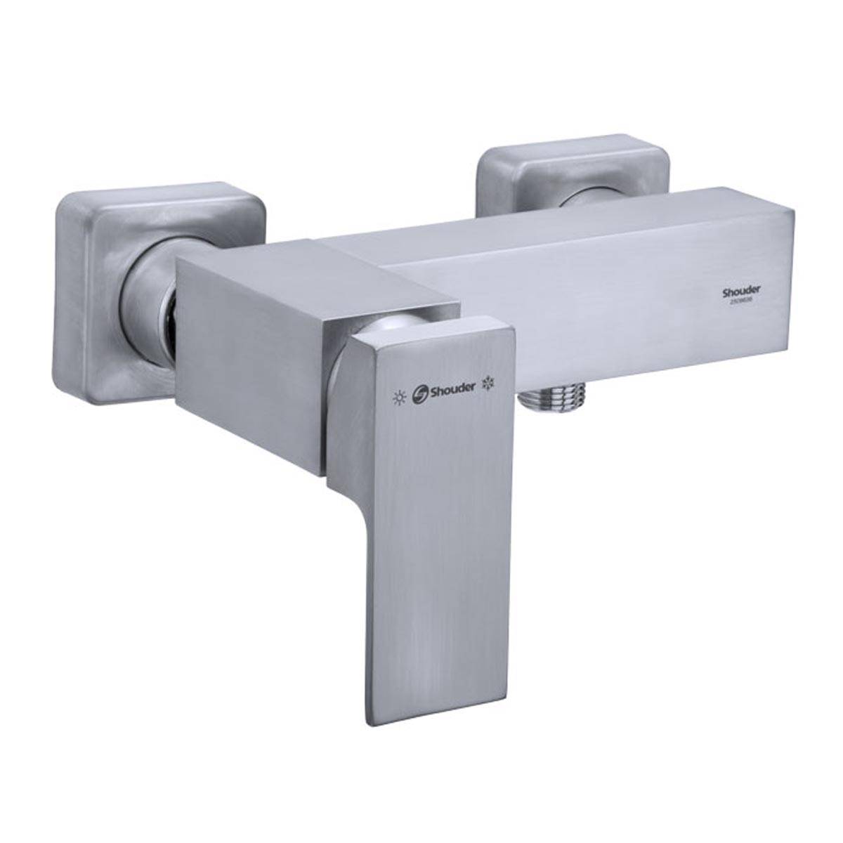 شیر توالت اروپا کروم مات شودر