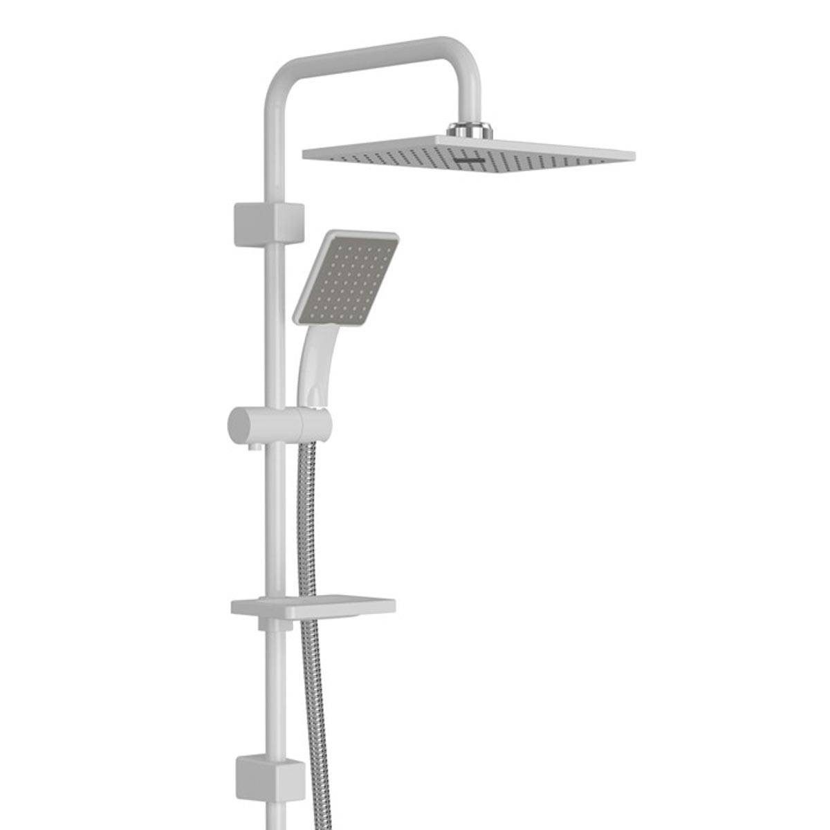 علم یونیکا آلما سفید کروم شودر