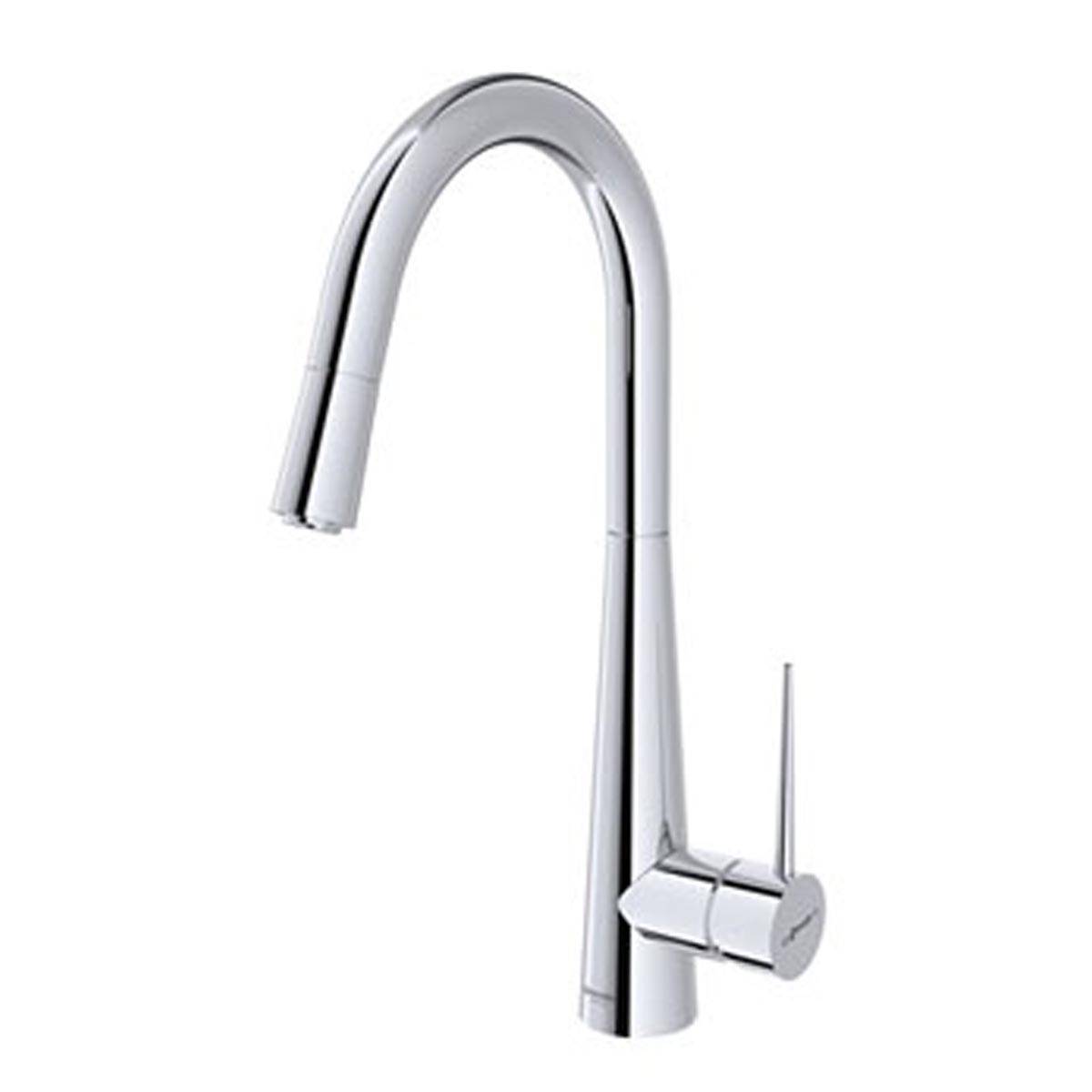 شیر آشپزخانه شاوری ایتن کروم شودر