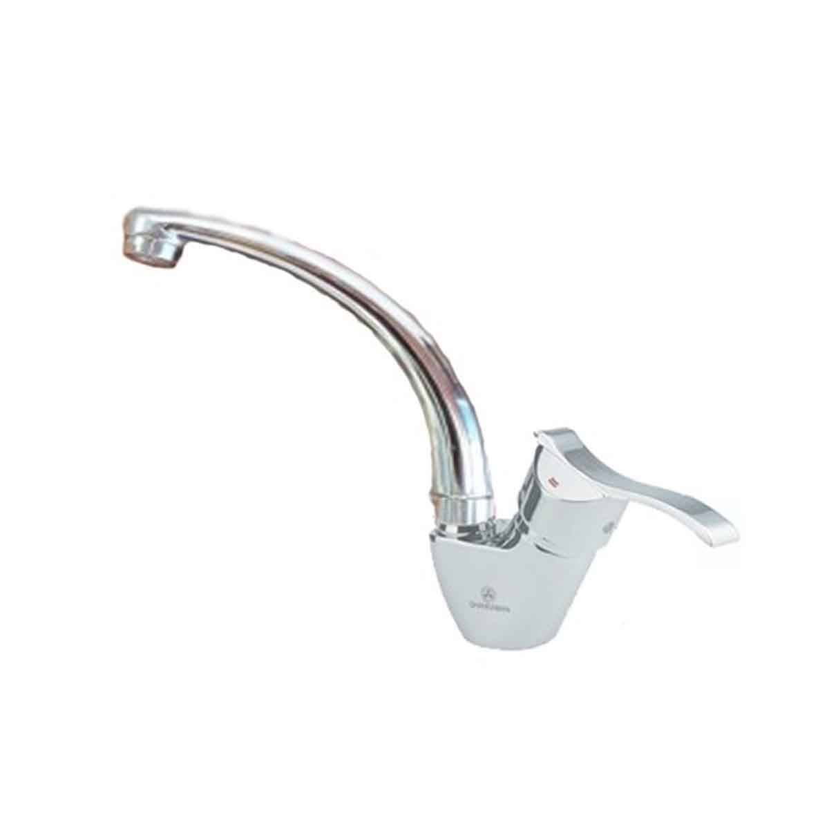 شیر آشپزخانه علم کوتاه آبشار1 کروم قهرمان