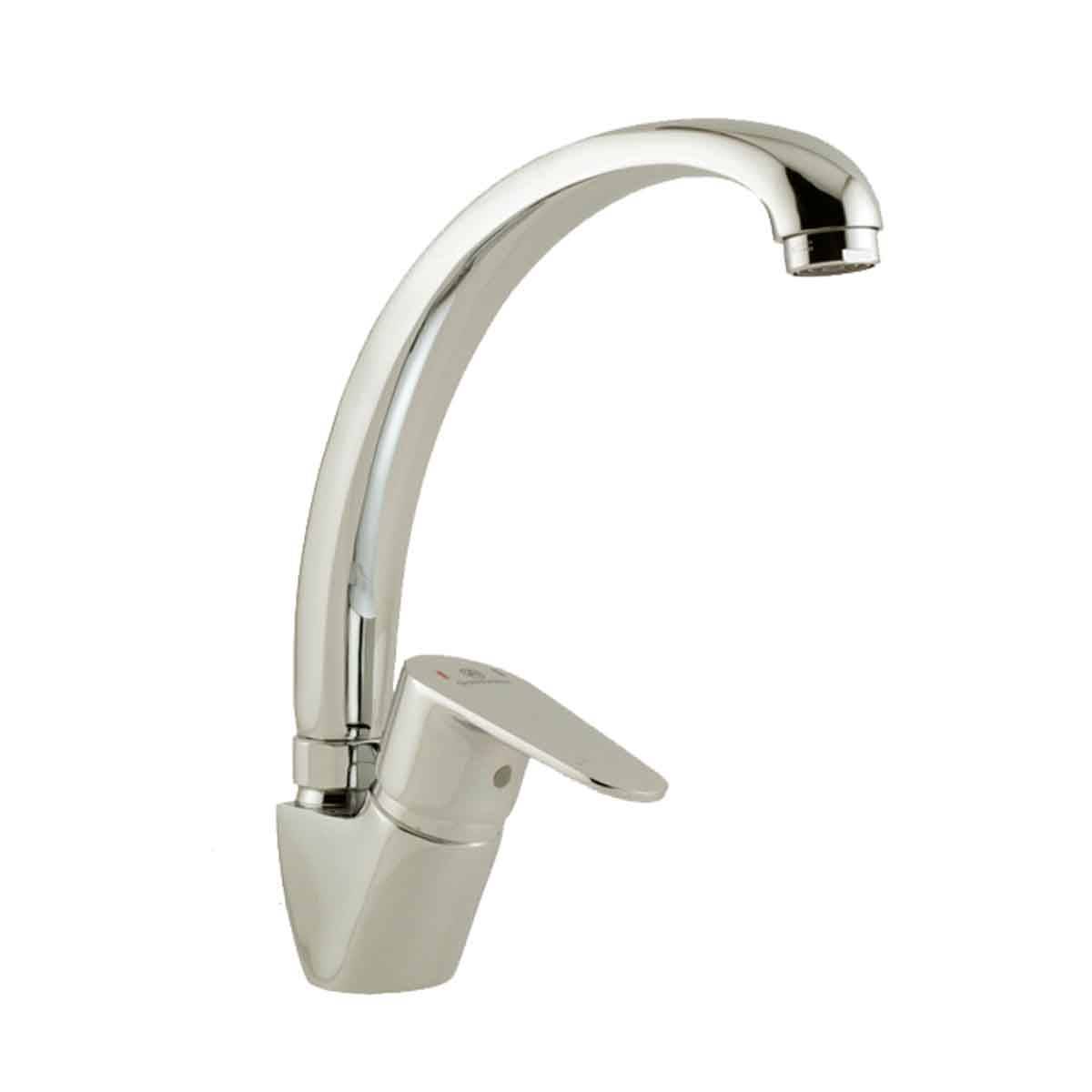 شیر آشپزخانه علم کوتاه سهند کروم قهرمان