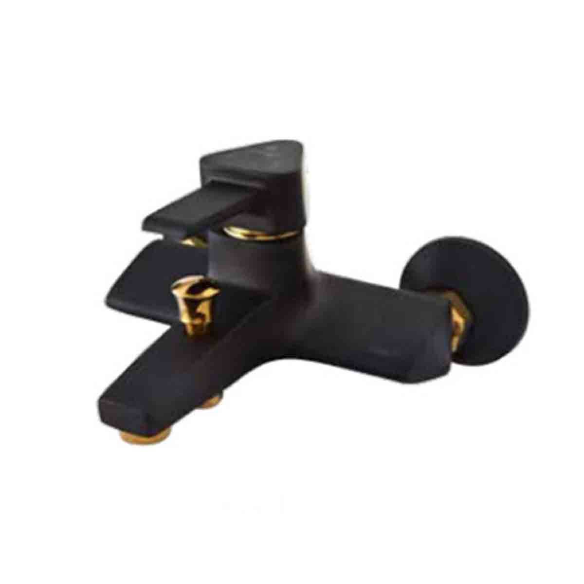 شیر حمام پانیذ مشکی طلایی شیبه