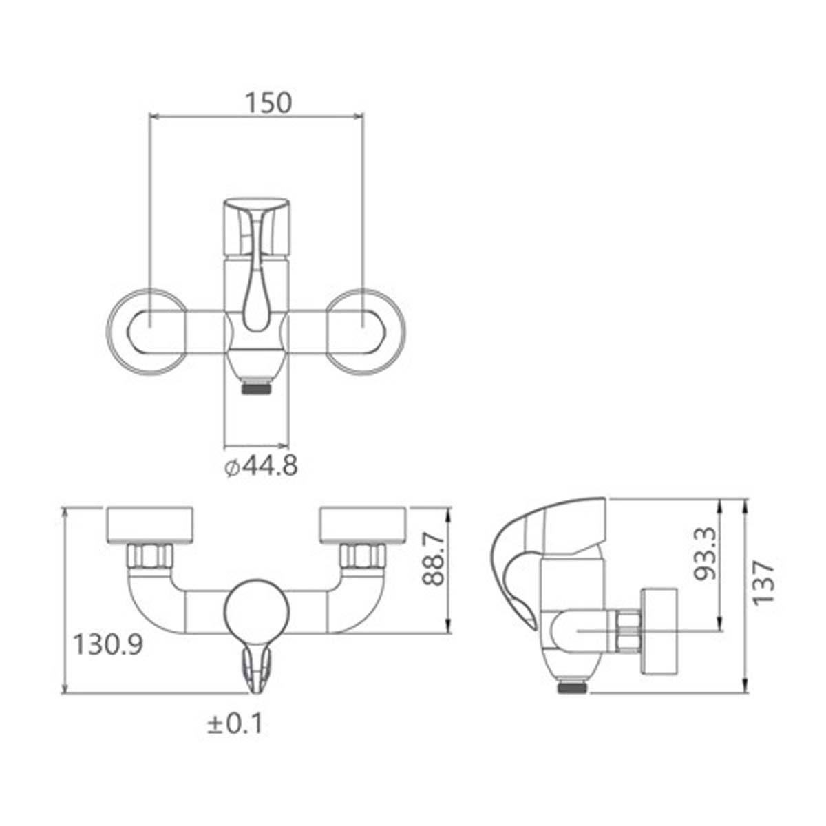 شیر توالت دانته شیری طلایی شودر