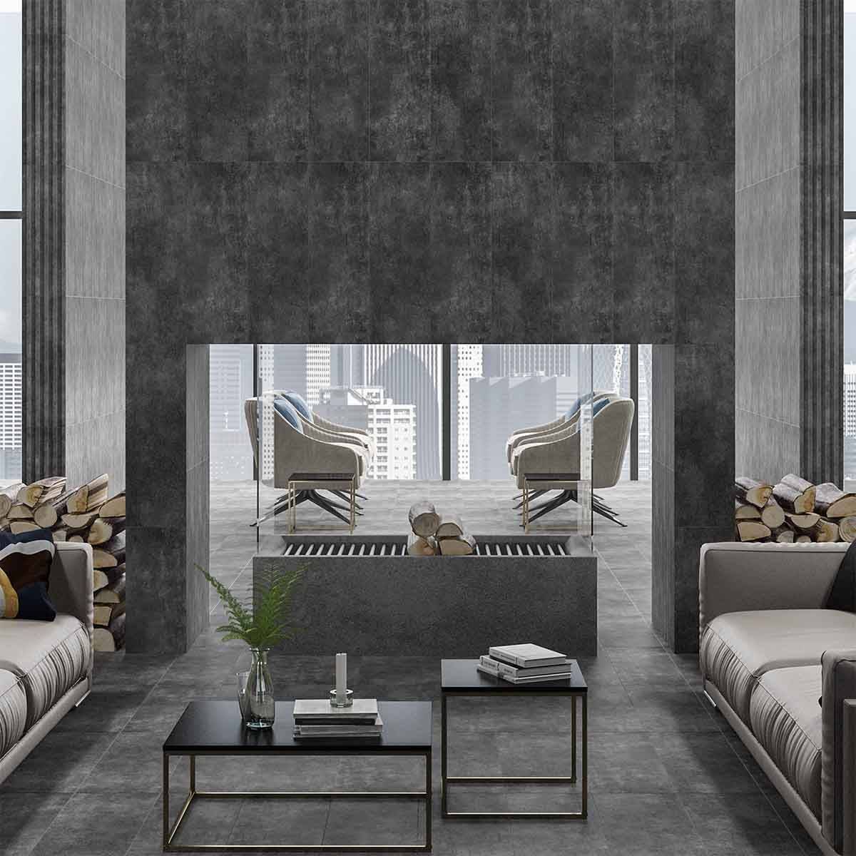 کاشی مینبو طوسی تیره ساده پارس اسپان