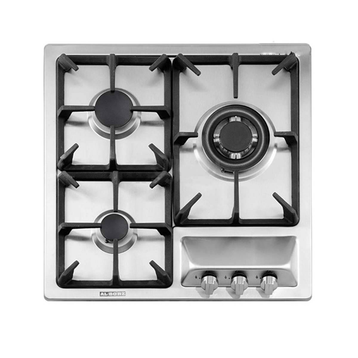 اجاق گاز صفحه ای استیل S3501 استیل البرز