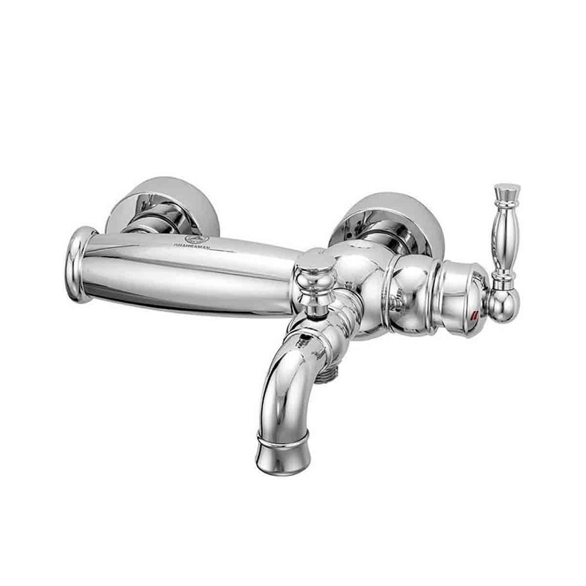 شیر حمام آنتیک کروم قهرمان