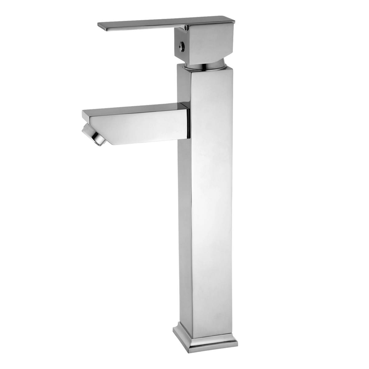 شیر روشویی پایه بلند فلت کروم اوج