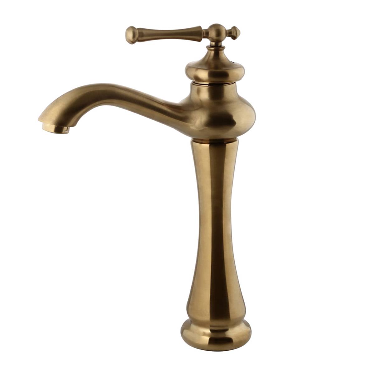 شیر روشویی پایه بلند رامیلا طلایی مات اوج