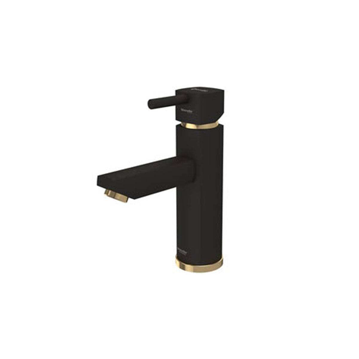 شیر روشویی یونیک پلاس مشکی طلایی شودر