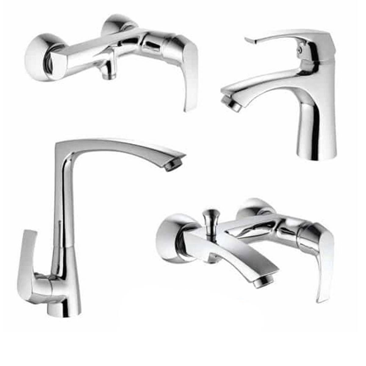 ست شیرآلات رومانزو کروم اوج