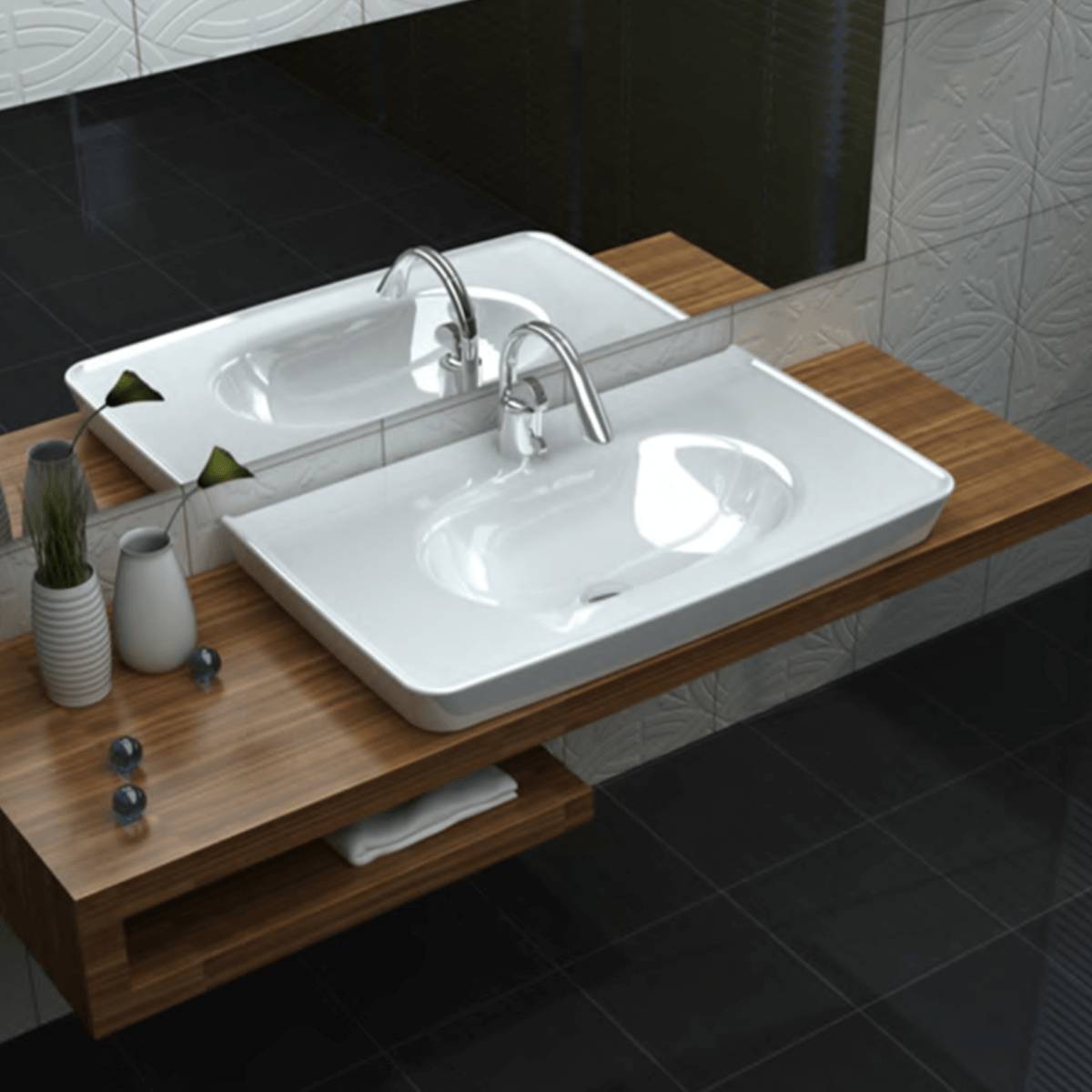 روشویی روکابینتی الگا گلسار فارس