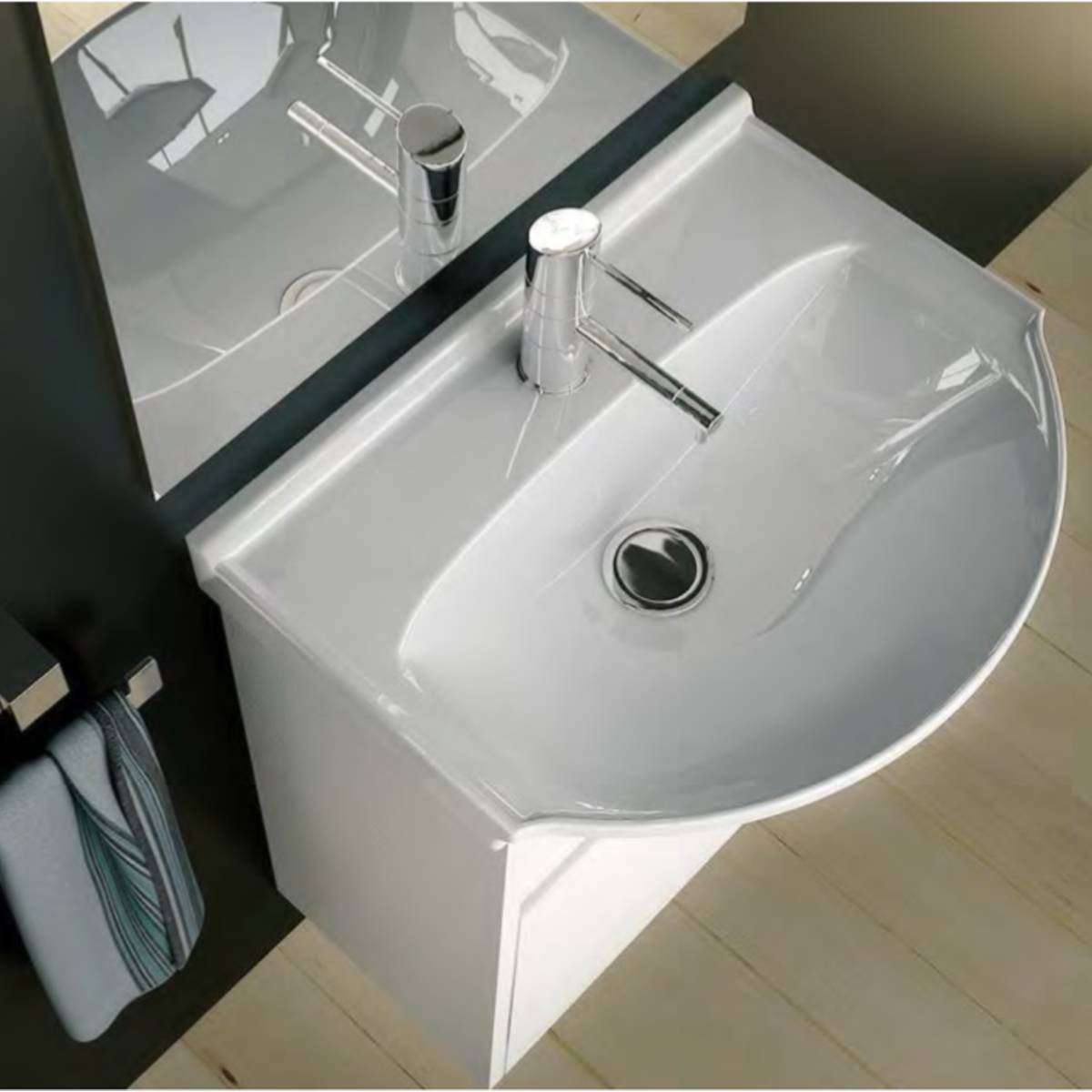 روشویی روکابینتی تولیپ گلسار فارس