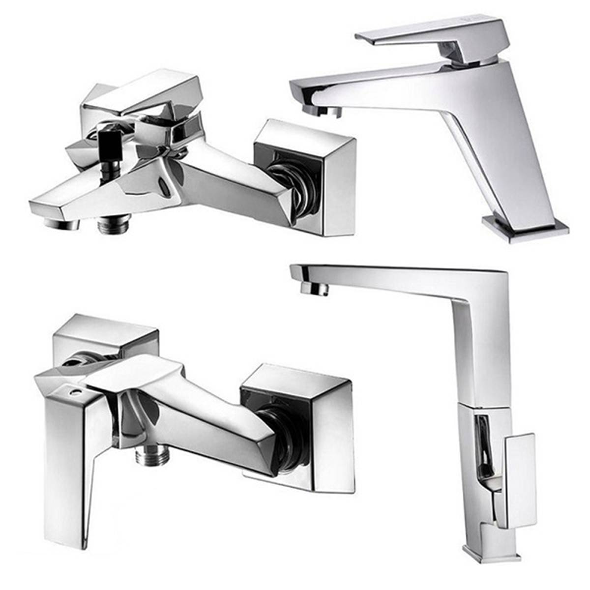 ست شیرآلات فانتوم کروم اوج