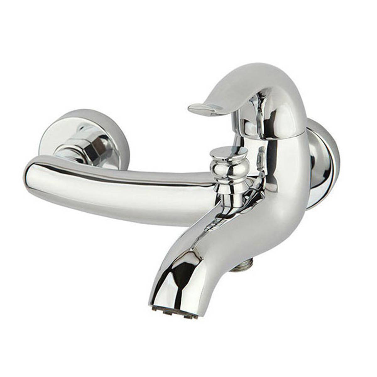 شیر حمام اکتاو کروم راسان