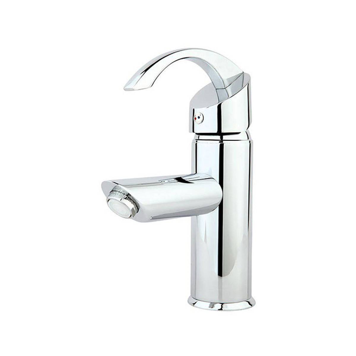 شیر روشویی تیتانیوم کروم راسان