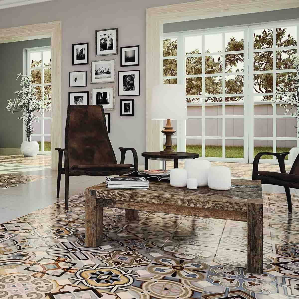 کاشی موراکو طوسی روشن گلدیس