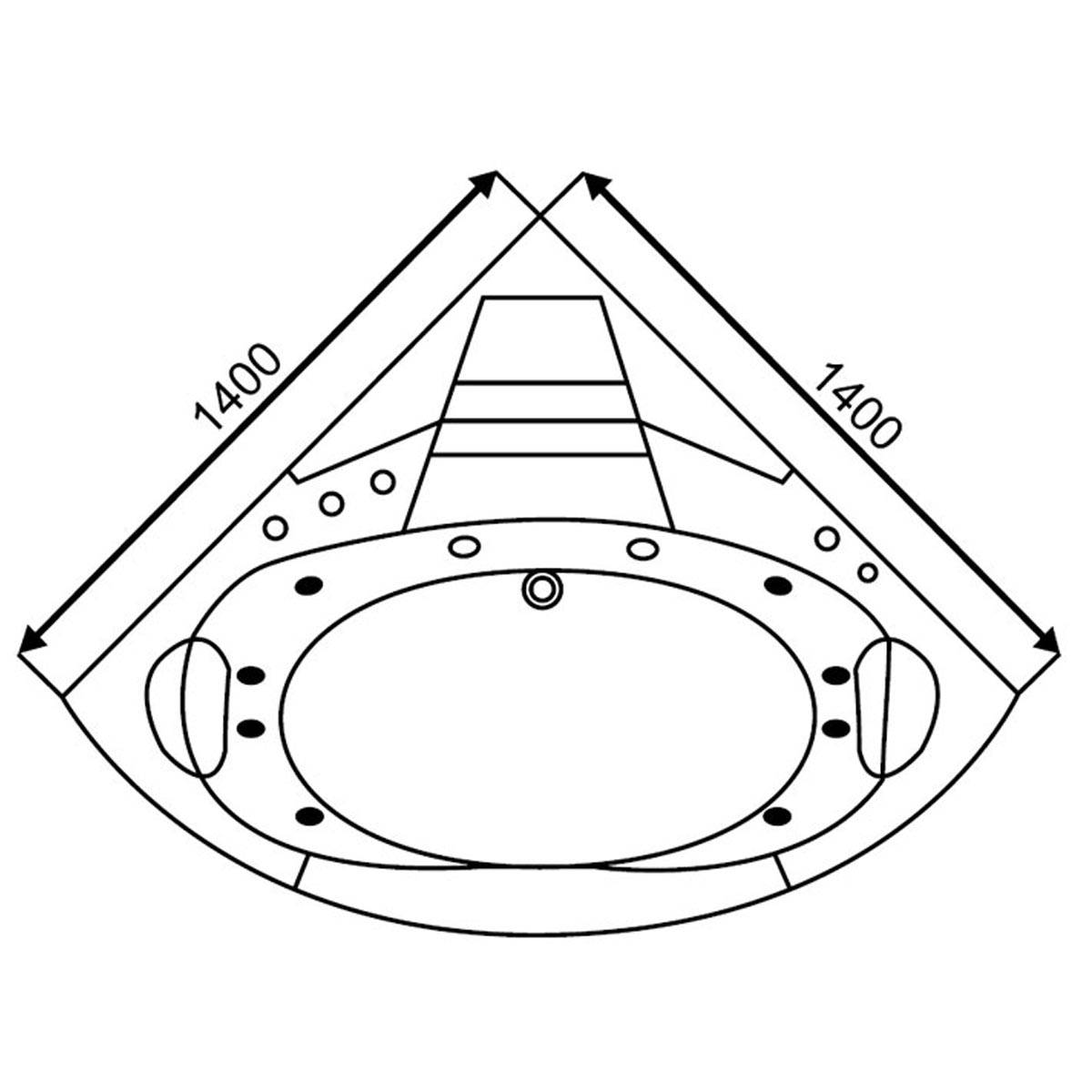 جکوزی باران سای تک