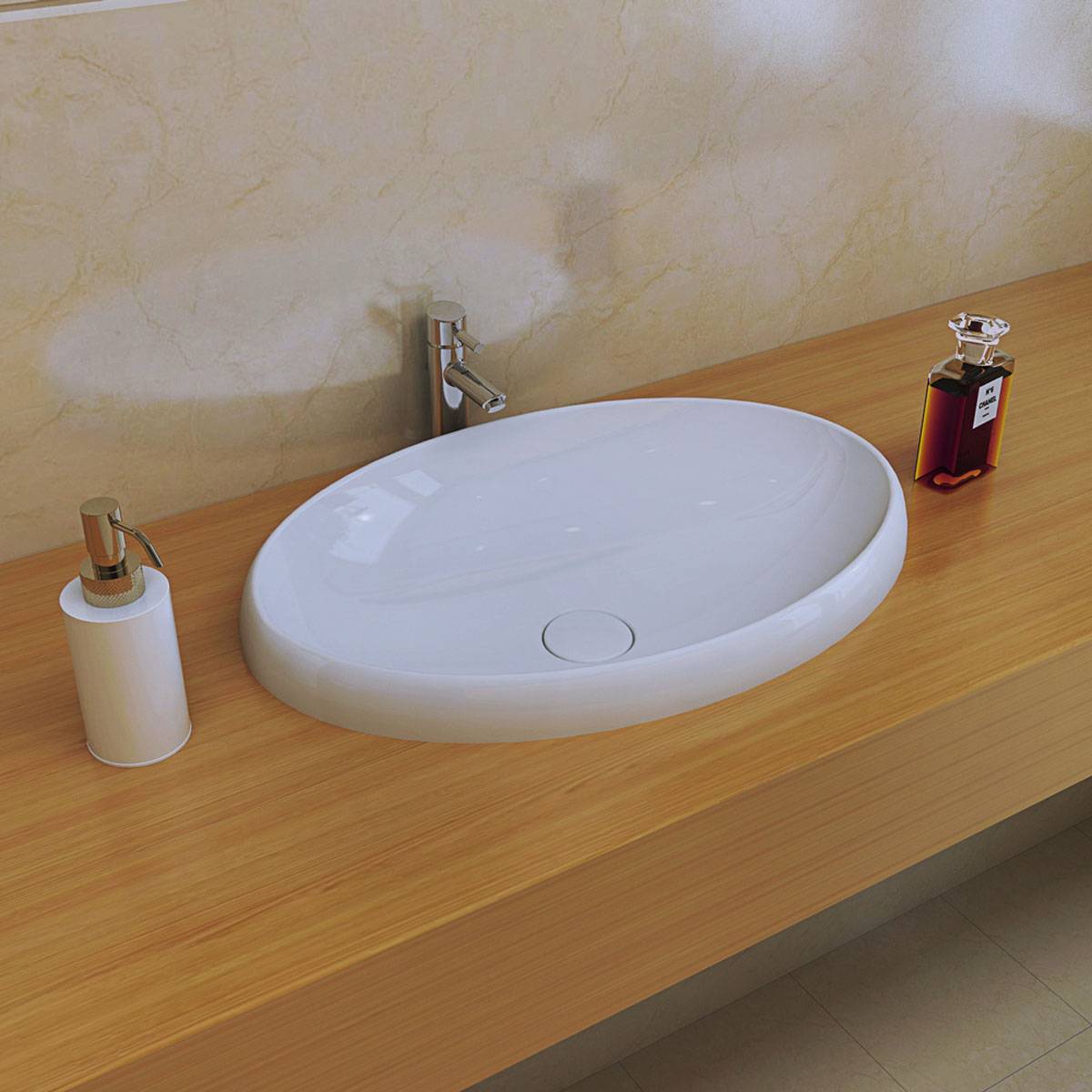 روشویی روکابینتی پائولو نوین سرام