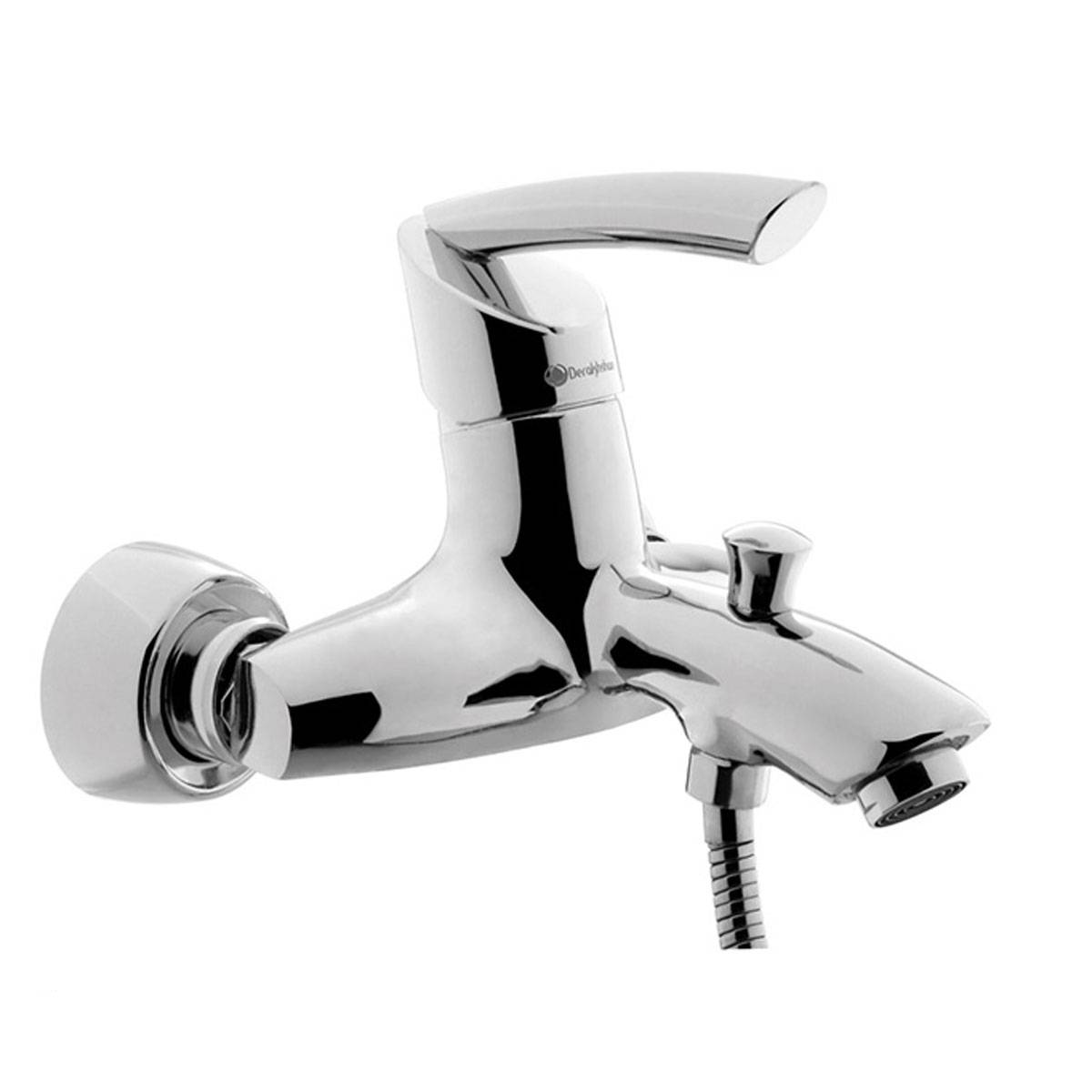 شیر حمام تاپ کروم درخشان