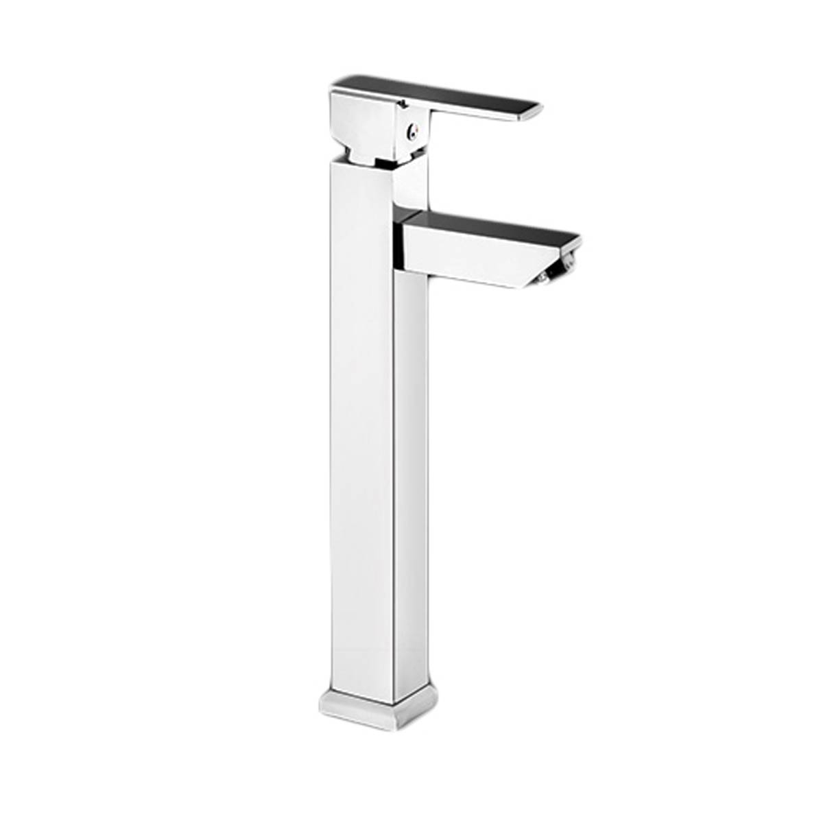 شیر روشویی پایه بلند نادیا کروم درخشان