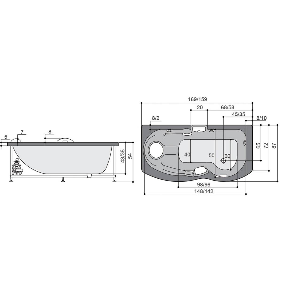 جکوزی البا پرشین استاندارد