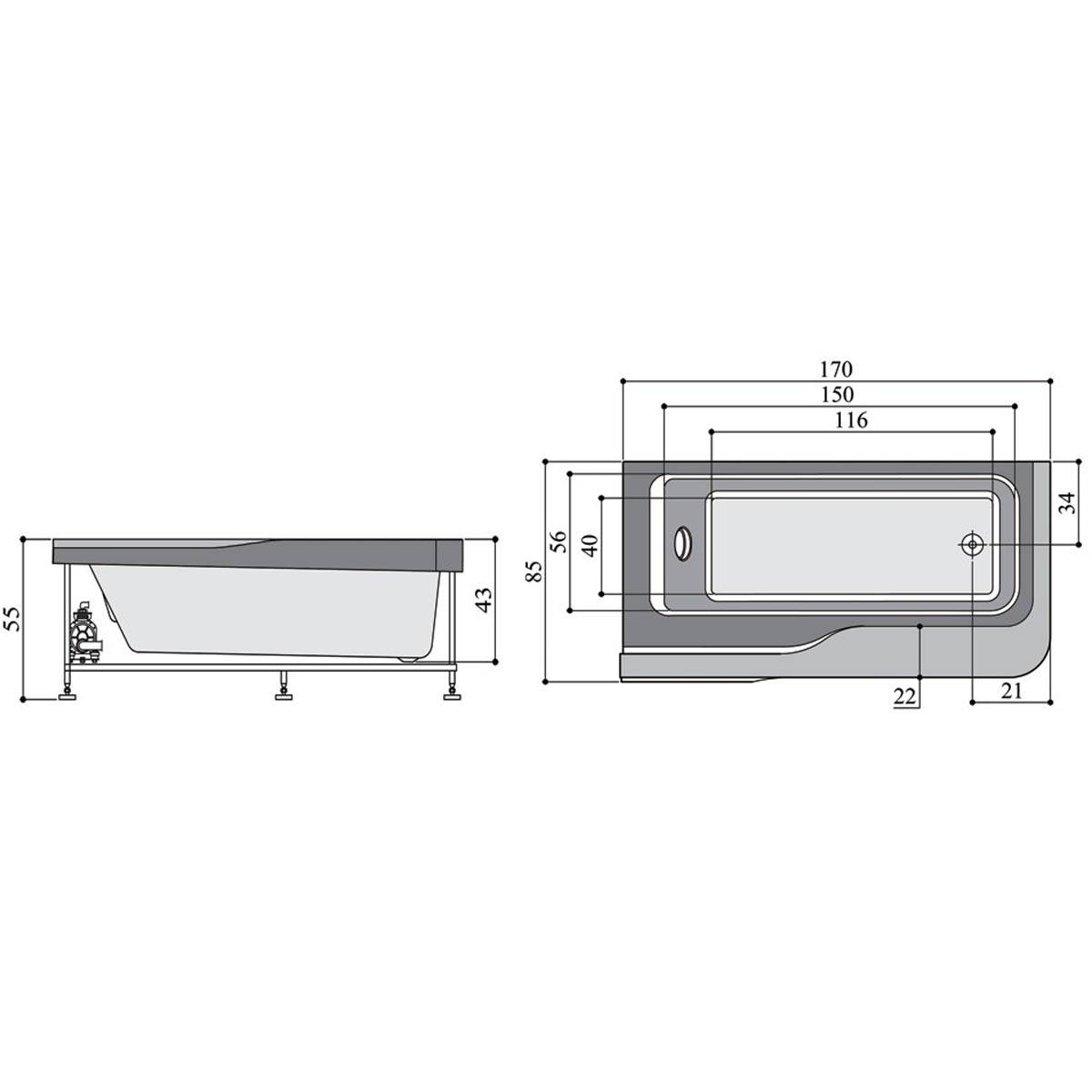 جکوزی انالیا پرشین استاندارد