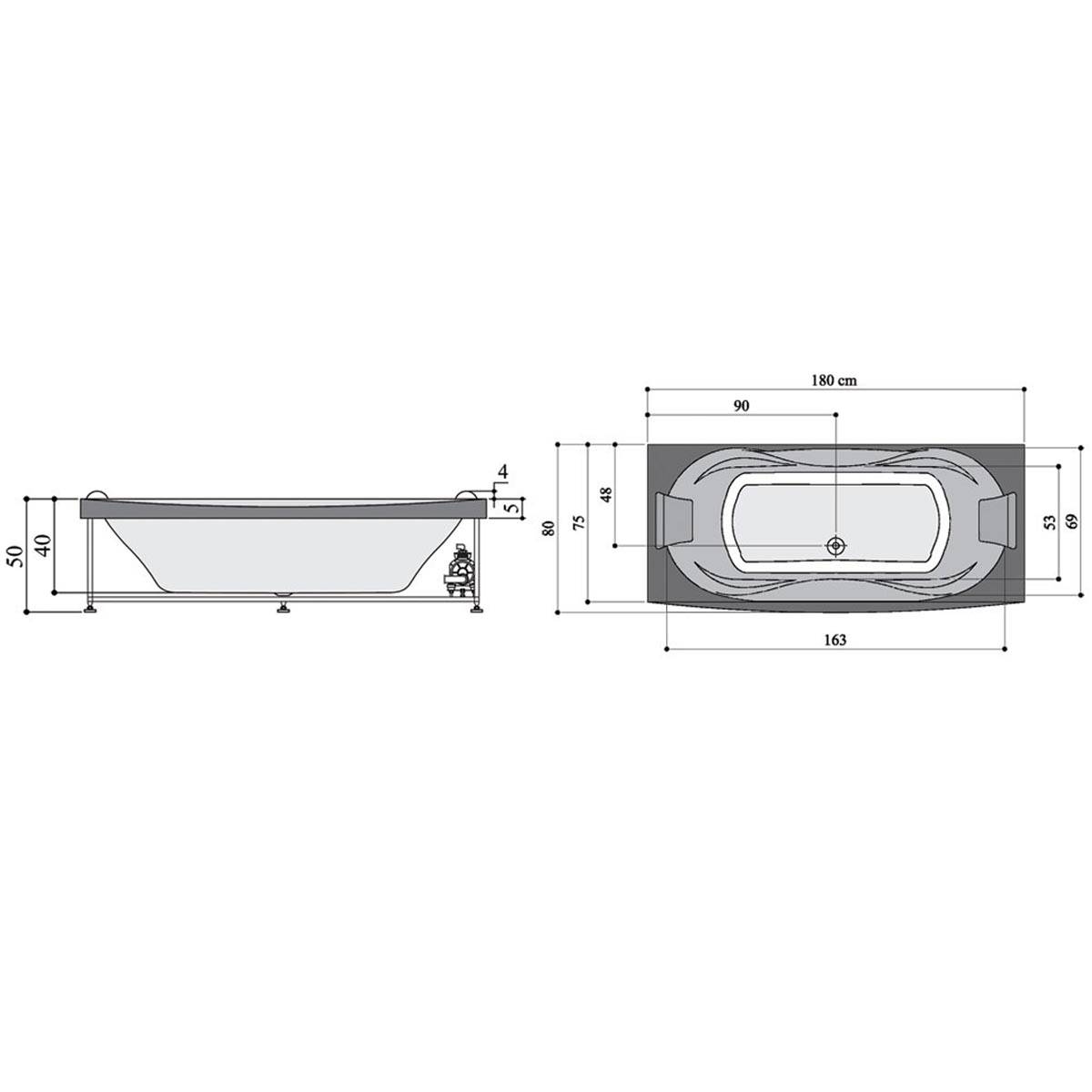 جکوزی رونیا پرشین استاندارد