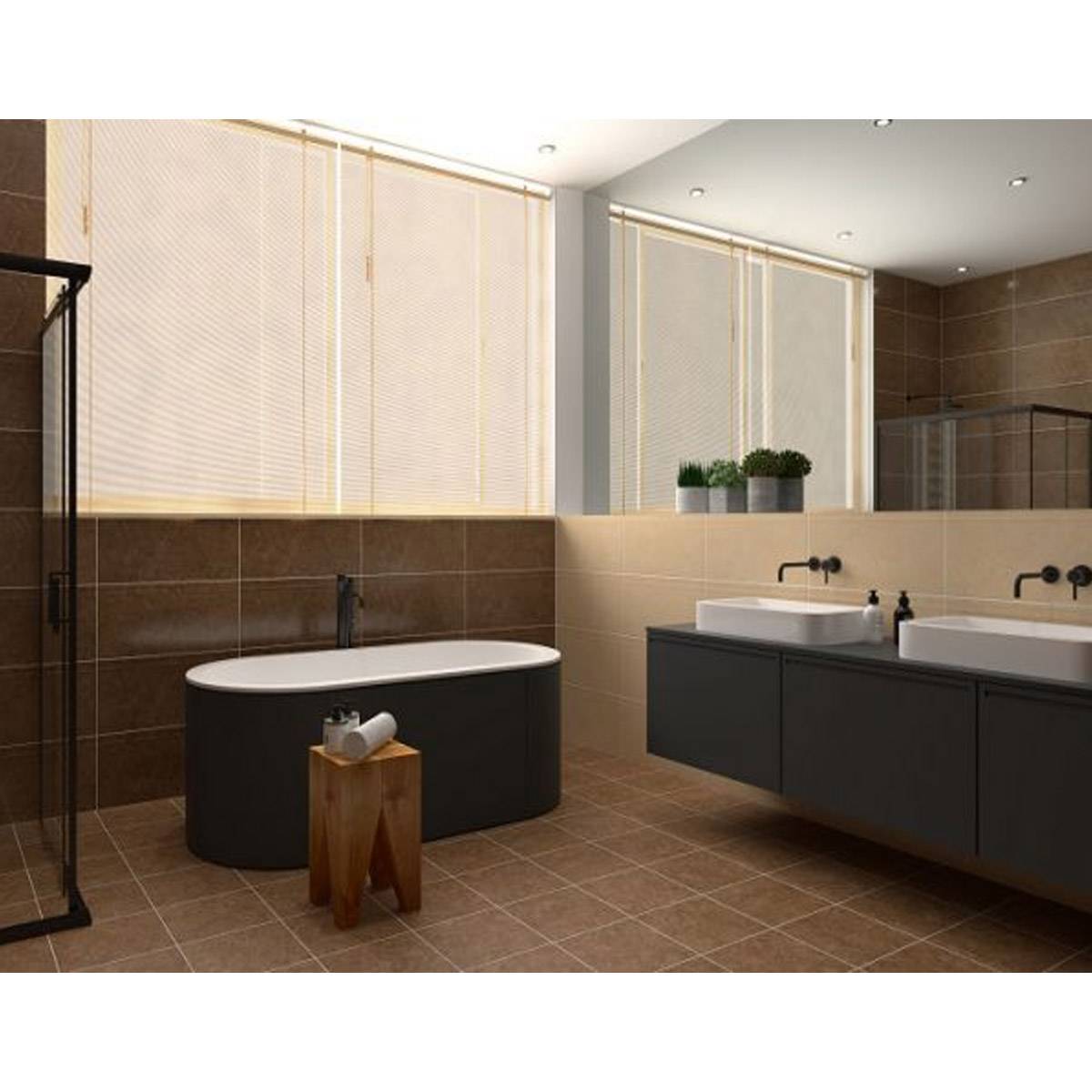 کاشی مانسون قالبدار بژ تبریز