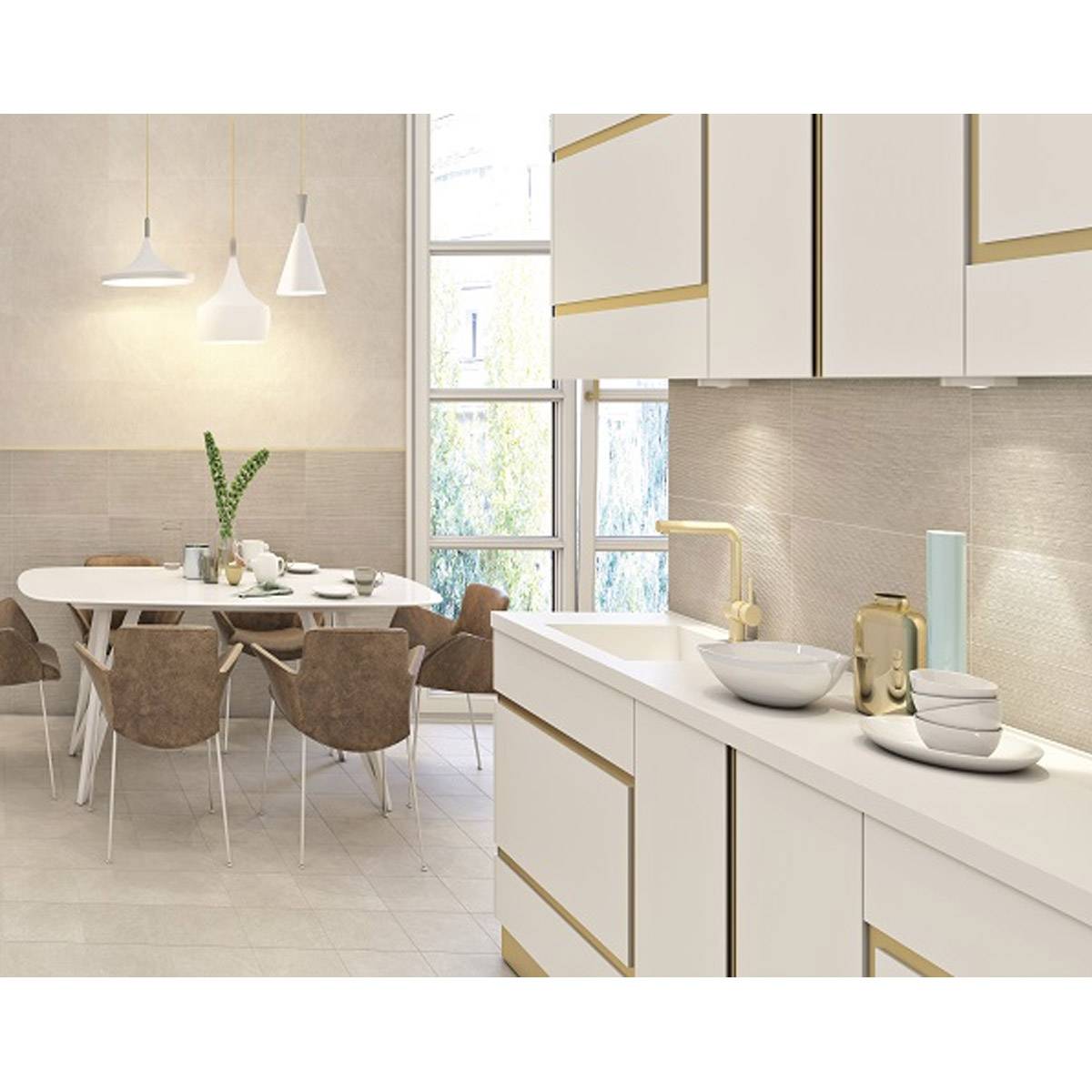 کاشی سندیگو کرم تبریز