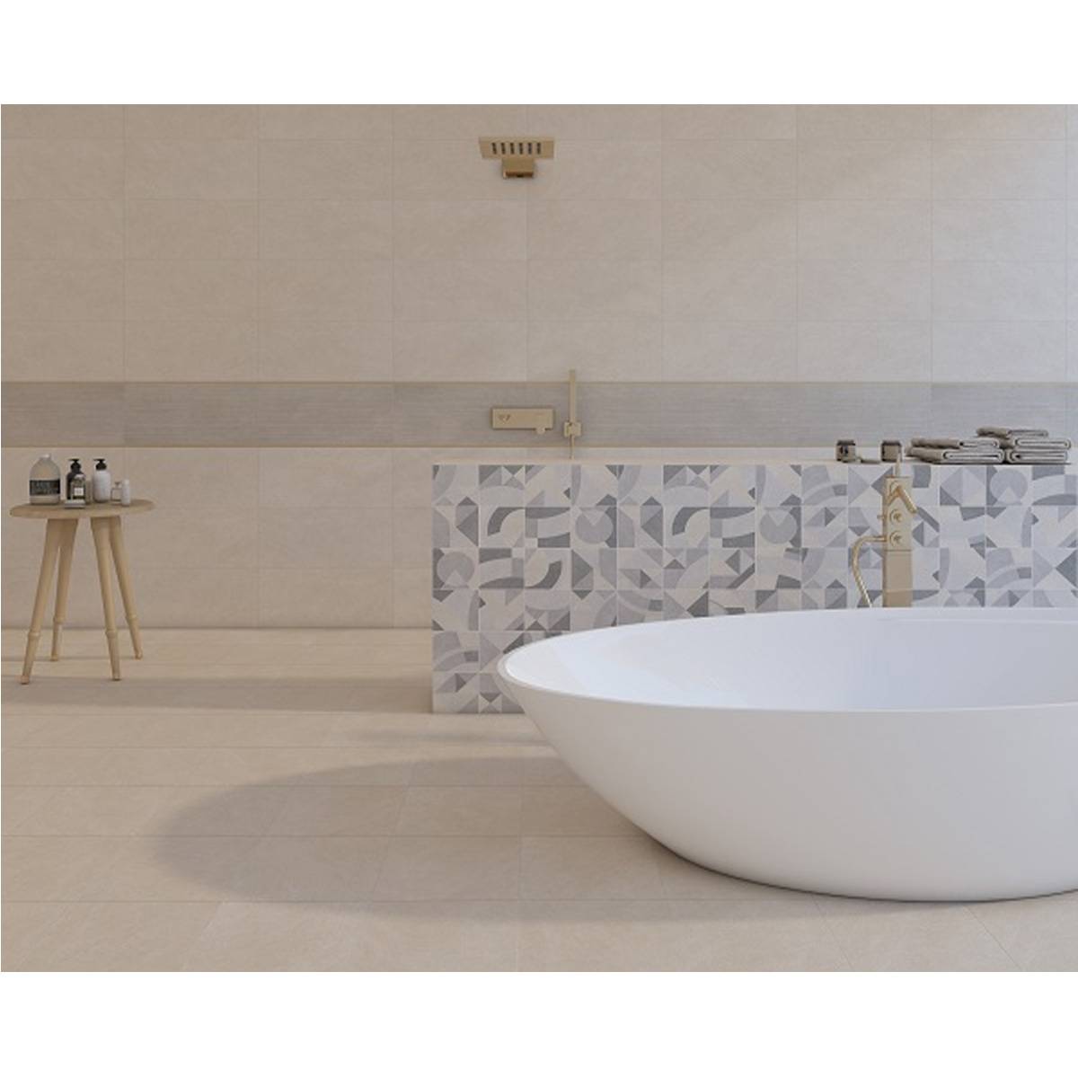 کاشی قالبدار سندیگو سفید تبریز