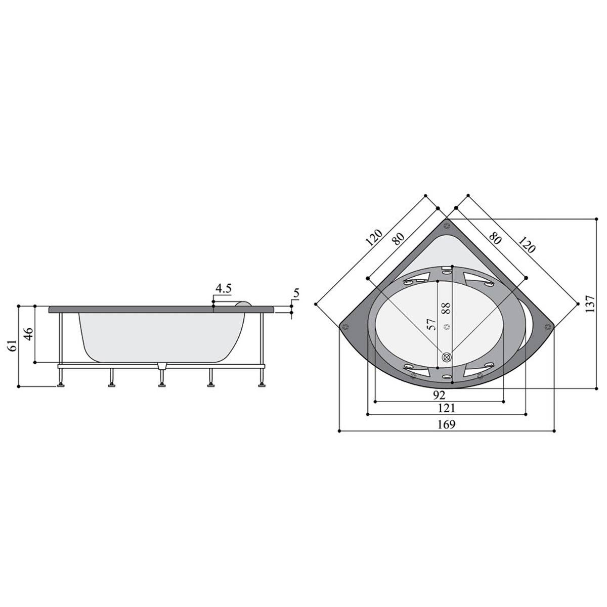جکوزی ویولا پرشین استاندارد