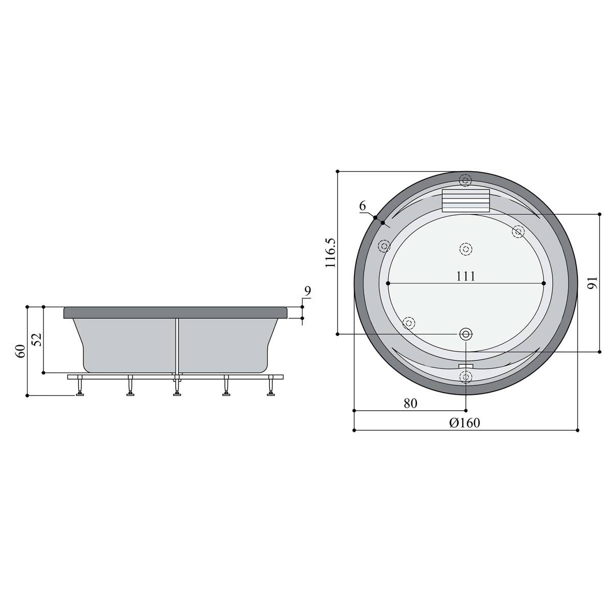 جکوزی کنزیا پرشین استاندارد