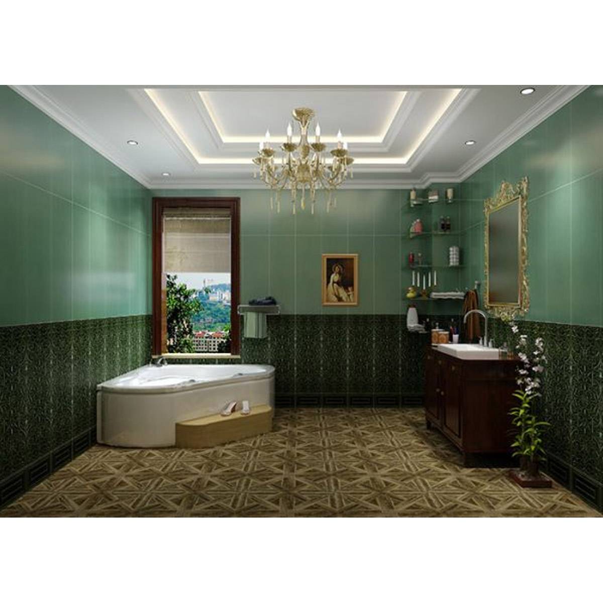 کاشی دکور قالبدار لیمیتد سبز تبریز