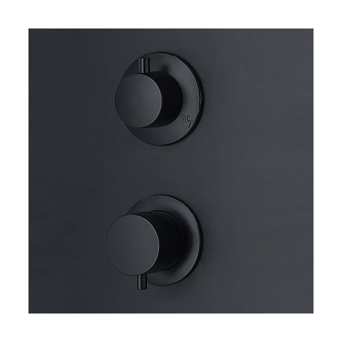 پنل دوش 732 مشکی پرشین استاندارد