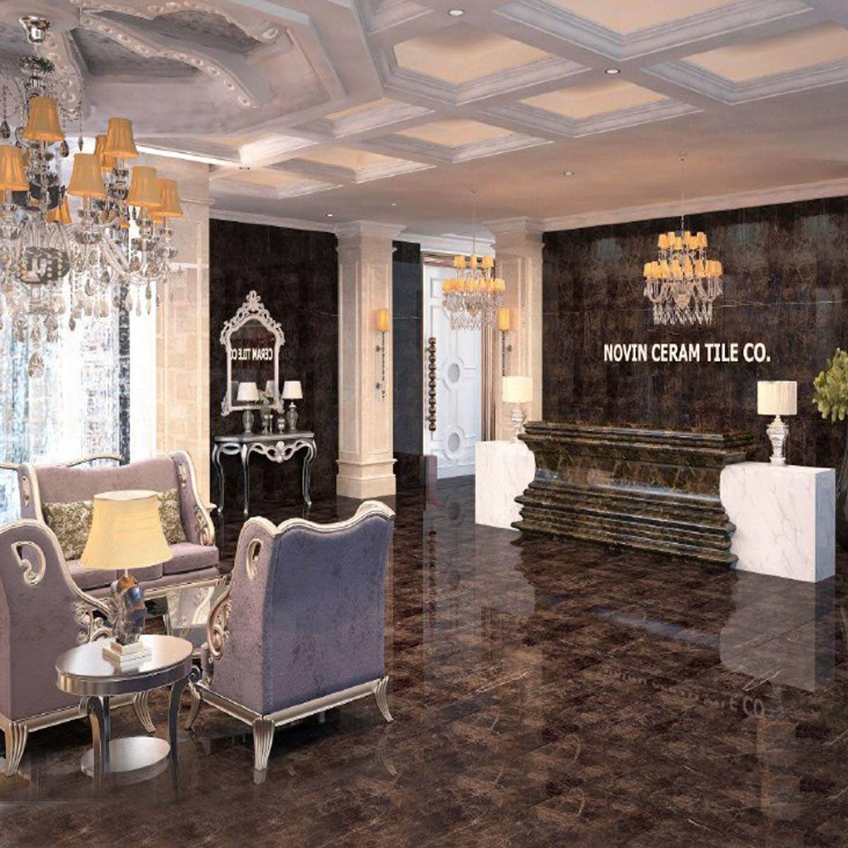 کاشی برایتون نوین سرام