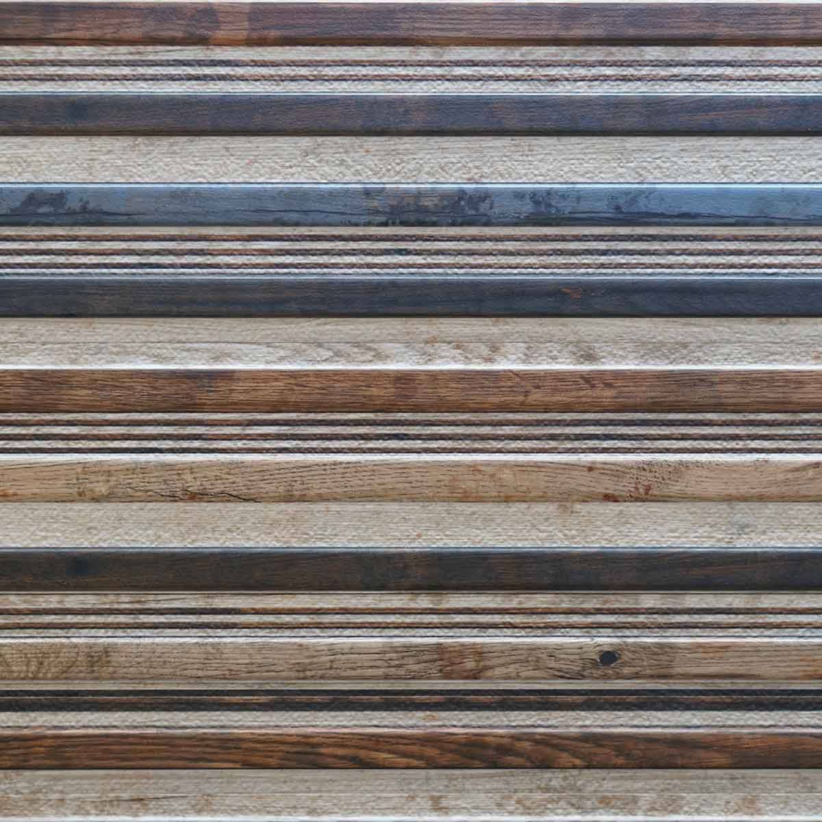 کاشی مدرن وود رستیک دکور آبی پارس اسپان