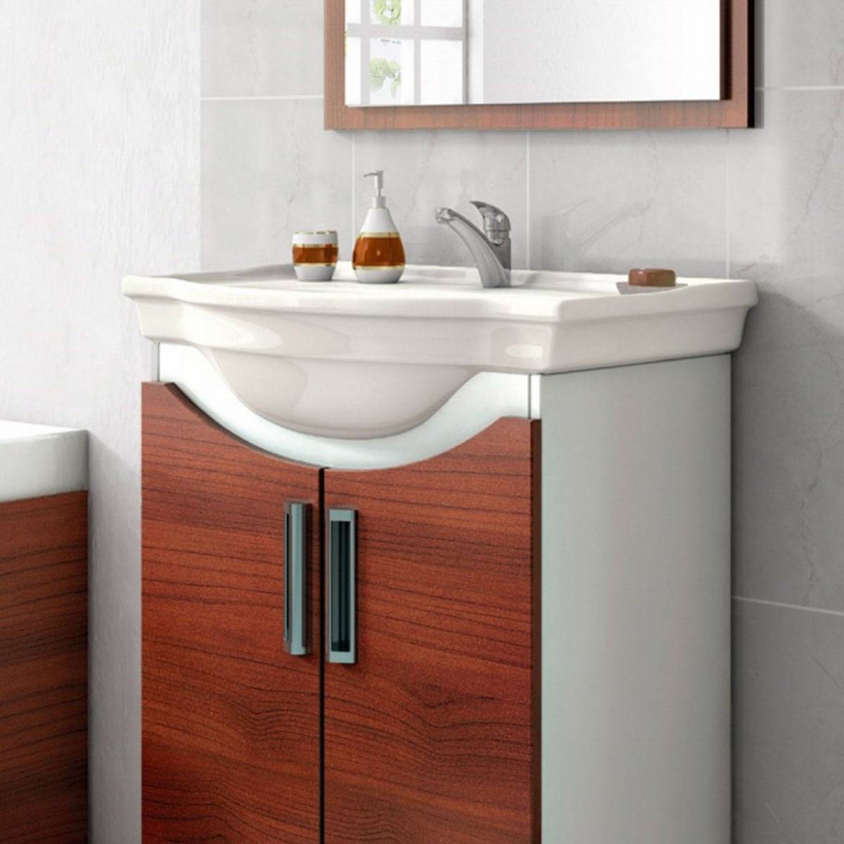 روشویی روکابینتی آرال سینا چینی